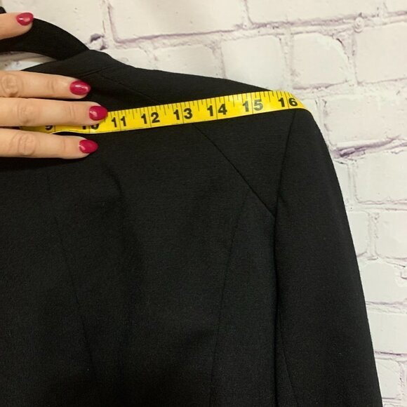 Willi Smith Cropped Jacket Black size Medium - Picture 11 of 11